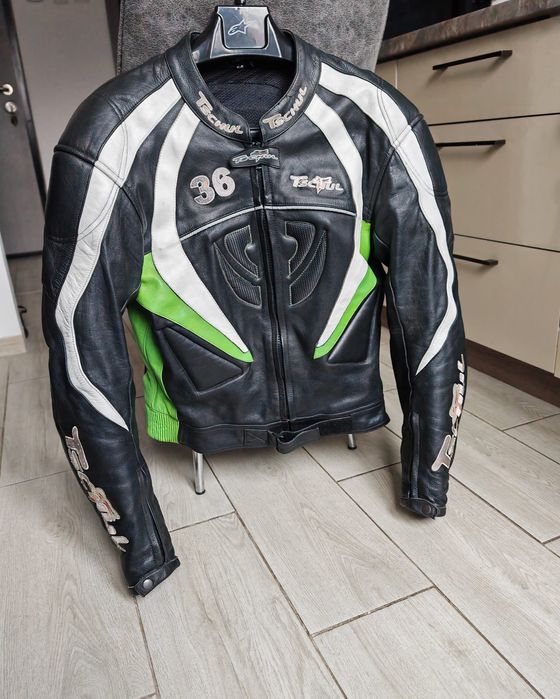 Geaca moto piele Tschul marime 54 (XL)