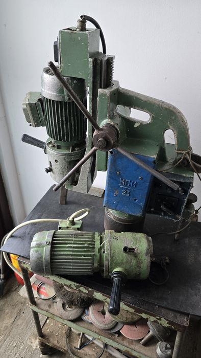 Masina de gaurit cu talpa magnetica MGM 23 morse 2, cutie de viteze 4