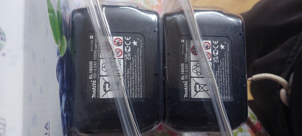 2 Acumulatori  AFTERMARKET  Makita  de 6Ah NOI