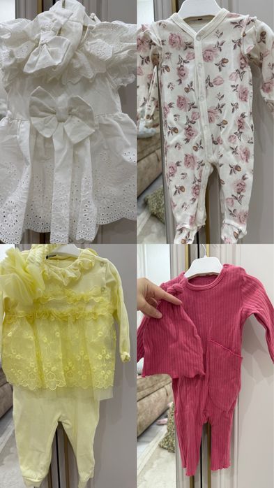 Одежда для девочки 1-3 месяца