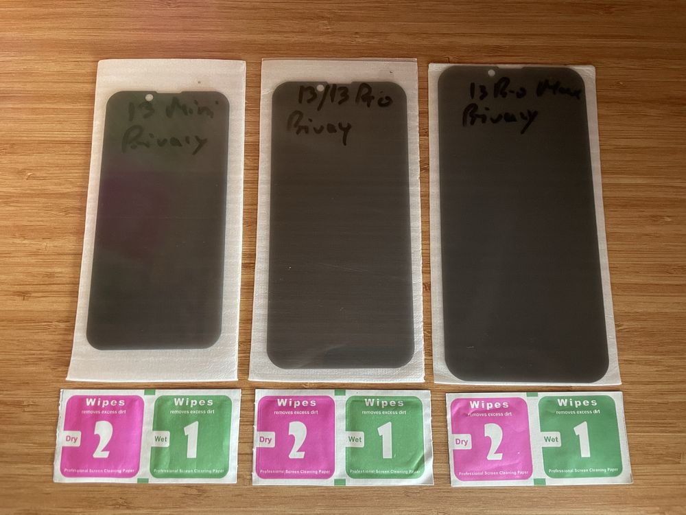 Vand Folie sticla Privacy iphone x,xs,11,12,13 mini,14 plus,15 pro max