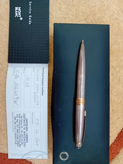 Vând pix montblanc meisterstuck