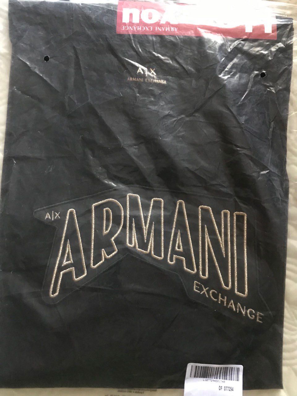 Футболка Exchange Armani XXL скидка оригинал из Катар 52-54 брендовая