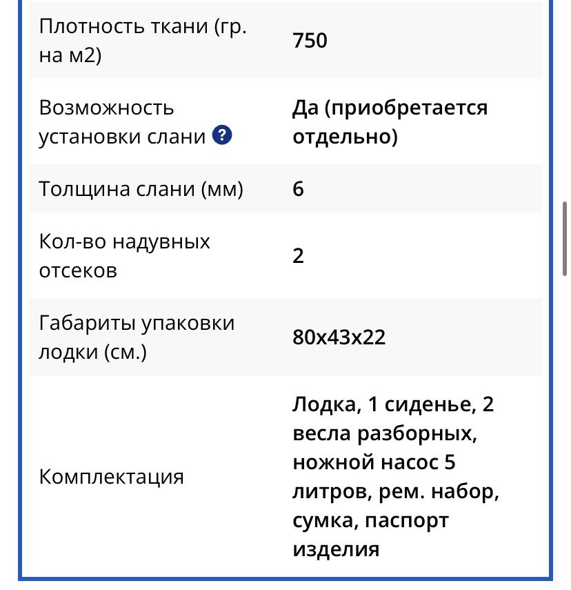 Лодка надувная, однаместная, отличного качества