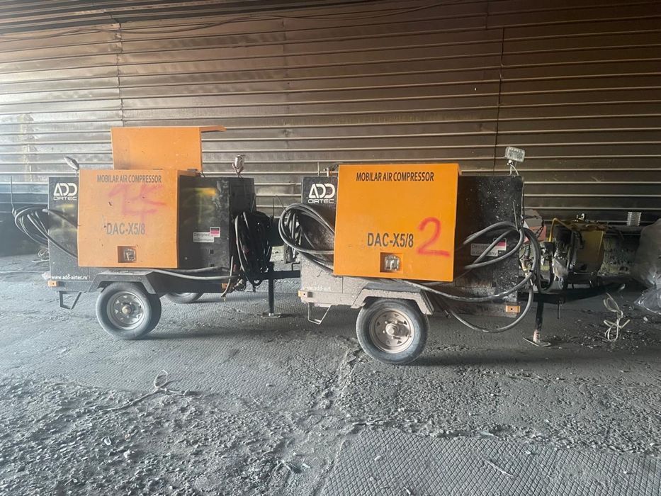 Продам воздушные компрессоры DAC X5/8
