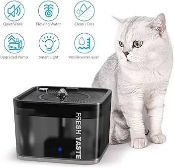 Котешки фонтан с филтър 2.5л