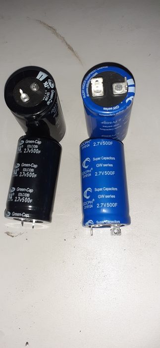Супер кондензатор 500f 2.7v