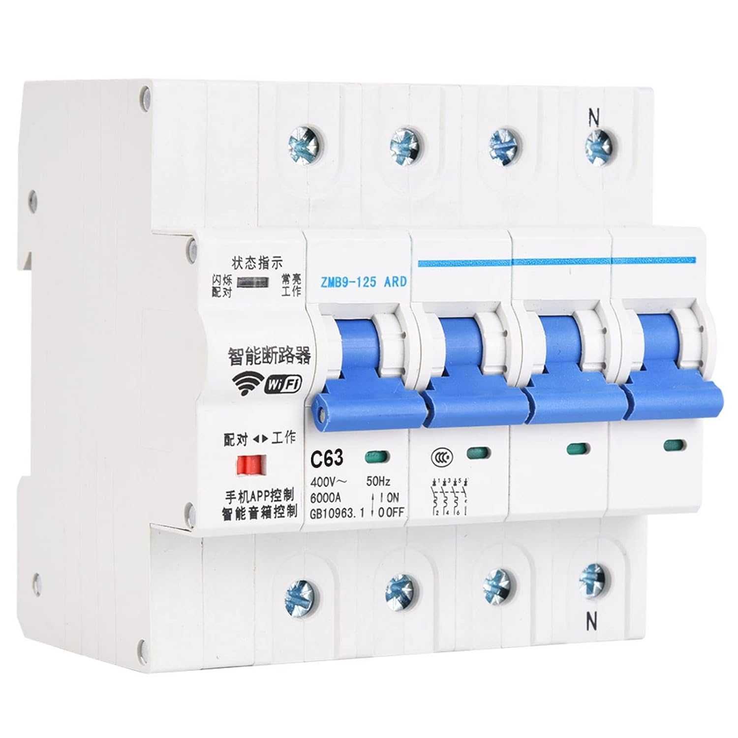 Siguranta/Disjunctoare 400V Smart WiFi 4P, REDUS de la 470 RON