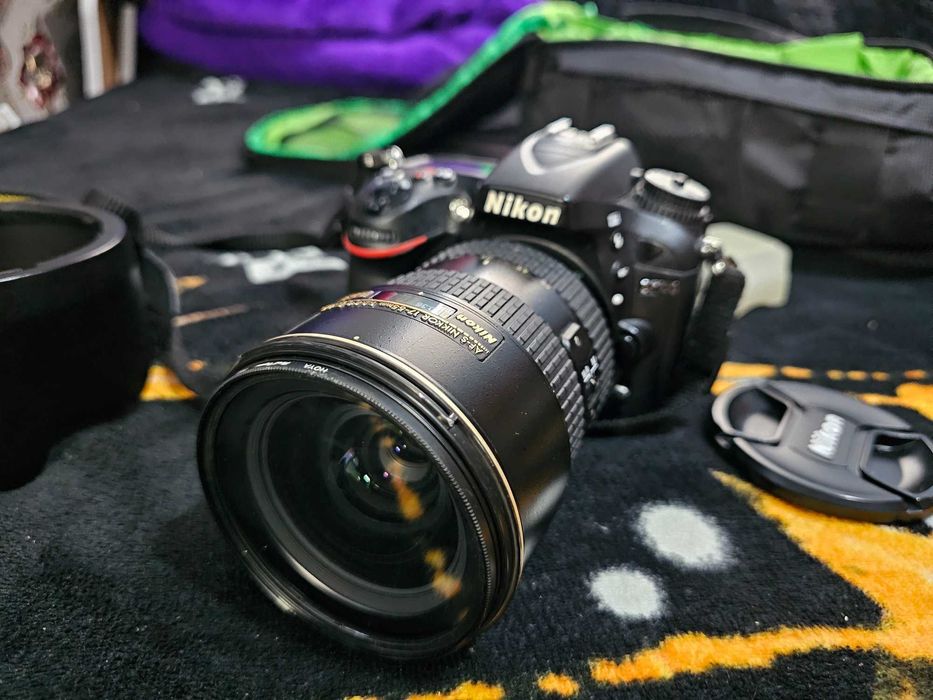 Aparat foto NIKON D7100 cu obiectiv Nikkor 17-55