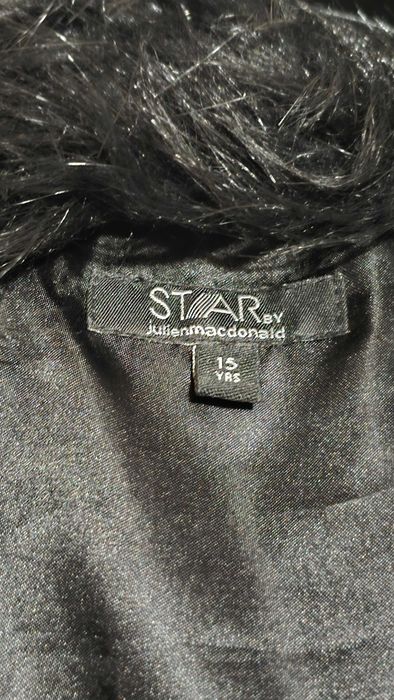 STAR by Julien Macdonald яке от изкуствен косъм