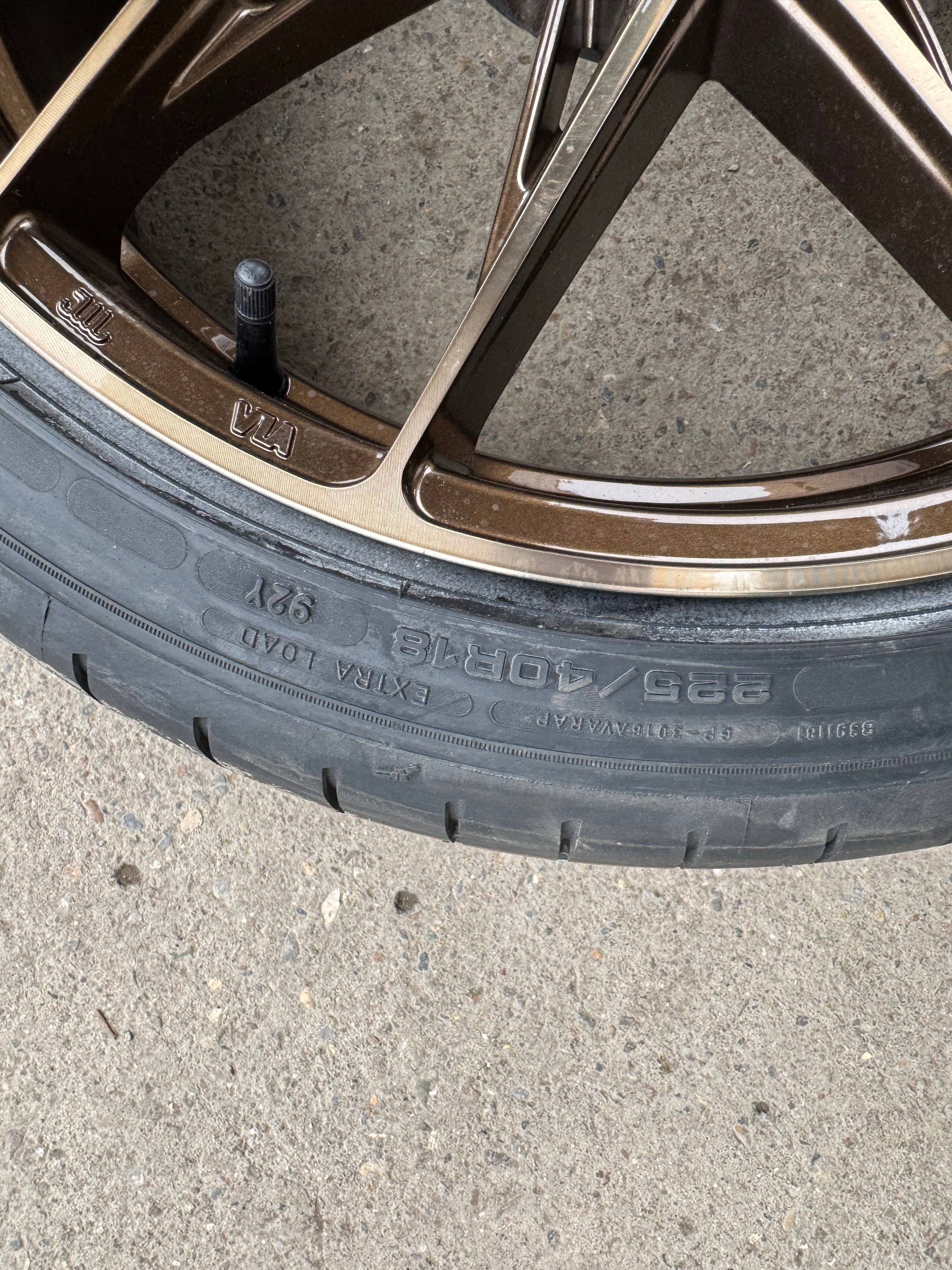 JR 44 Platinum Bronze 18 цола с нови гуми Goodyear – 5x100