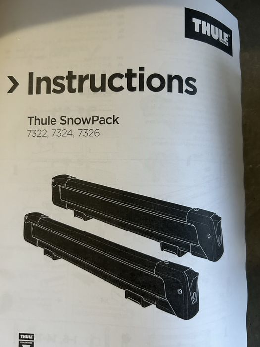 Багажник за ски Thule