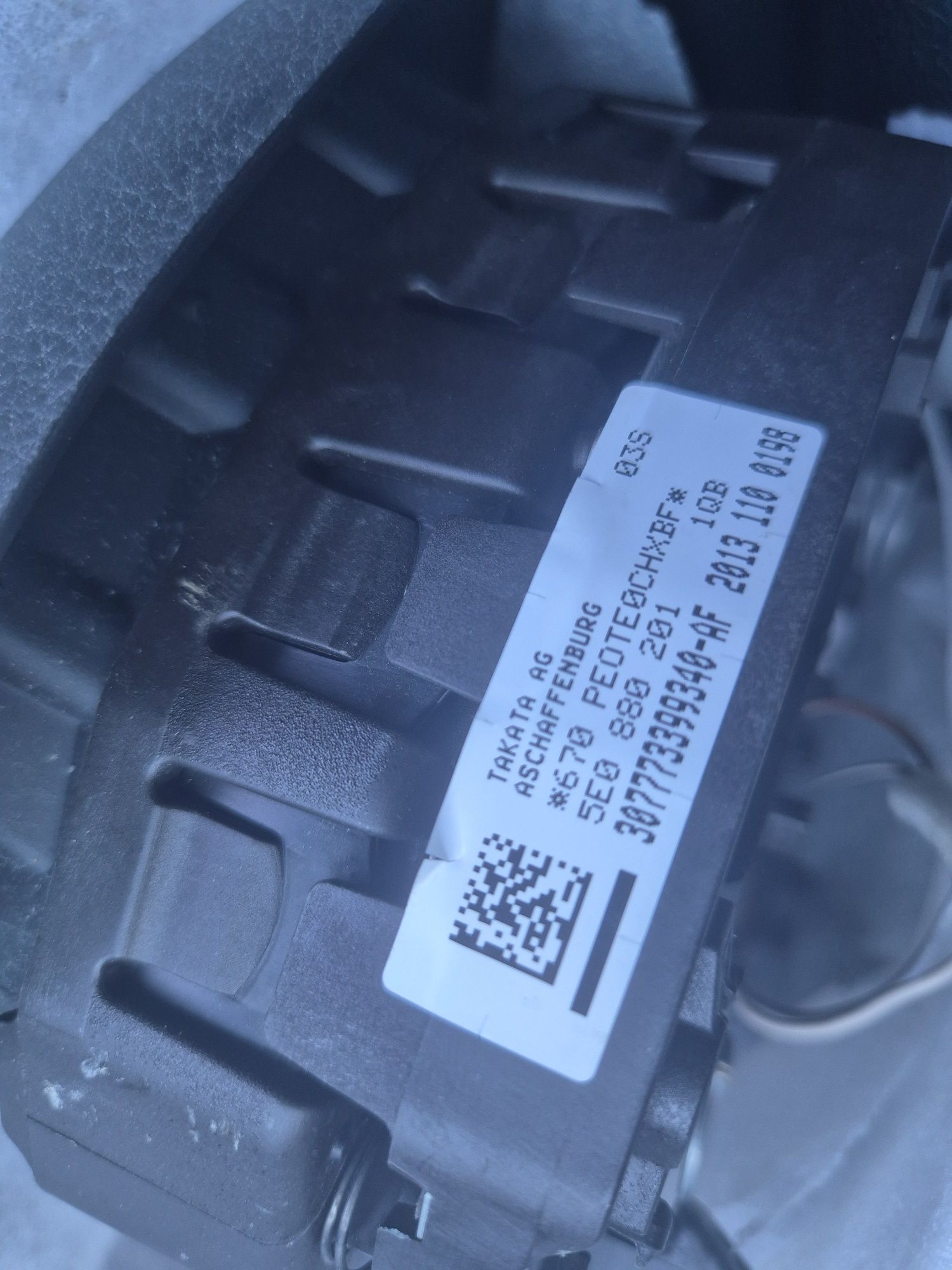 AIRBAG волан Skoda Octavia Fabia Yeti Superb аербег Шкода
