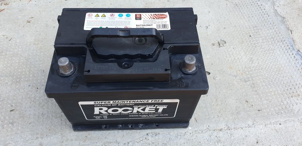 Baterie auto Rocket Calcium 12V 62Ah