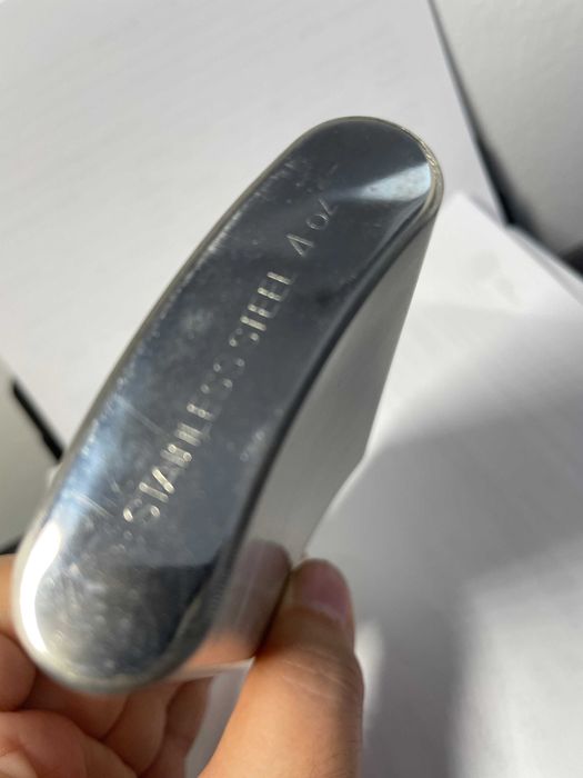 Set recipient whiskey rom coniac 2 pahare inox cadou Vintage 300ML 80