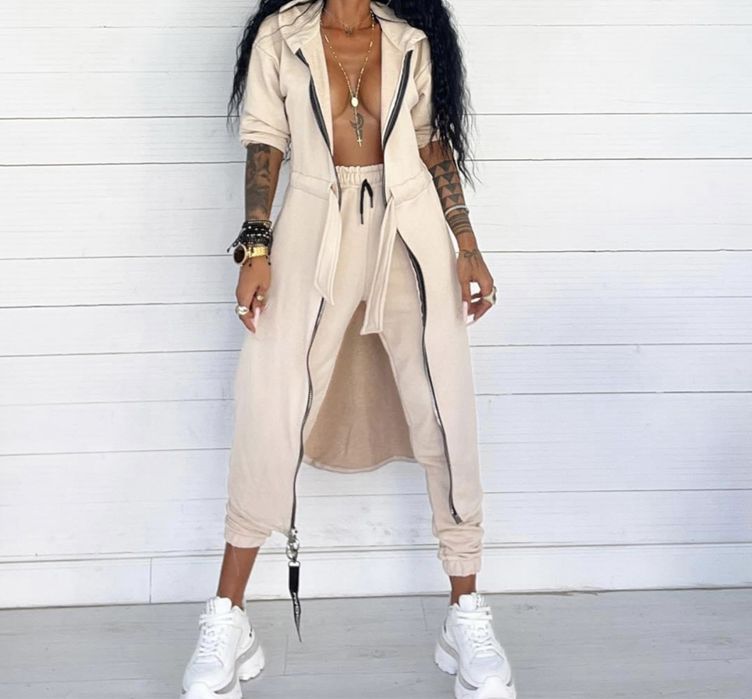 Vand        Set 2 piese (Trench si Pantaloni)