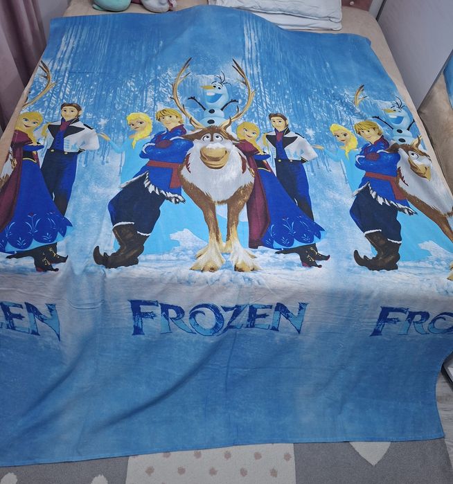 Lenjerie de pat frozen bumbac 100%