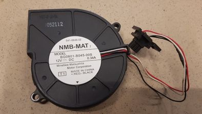 Ventilator centrifugal,12V NMB-MAT BG0801-B045-00S