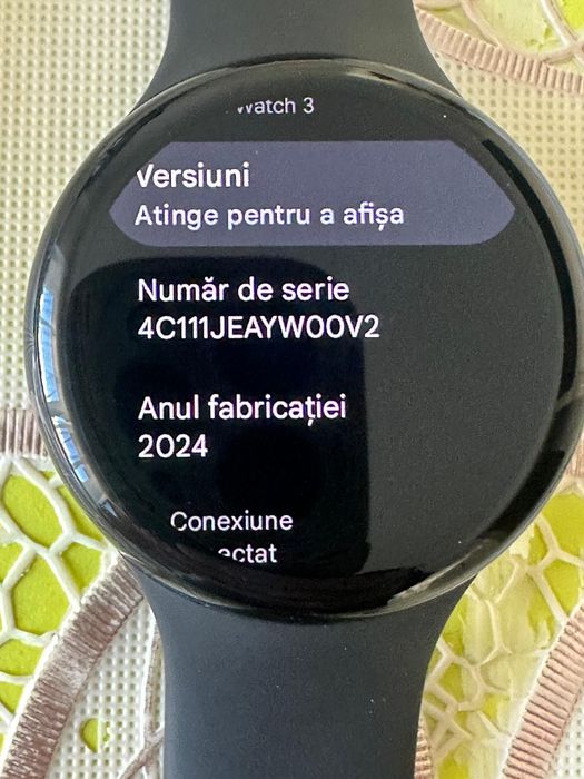 Pixel Watch 3. 45mm impecabil