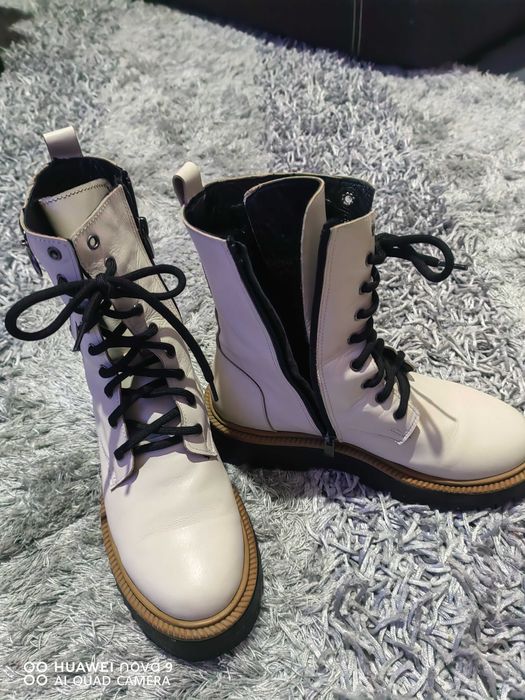 Дамски кубинки естествена кожа