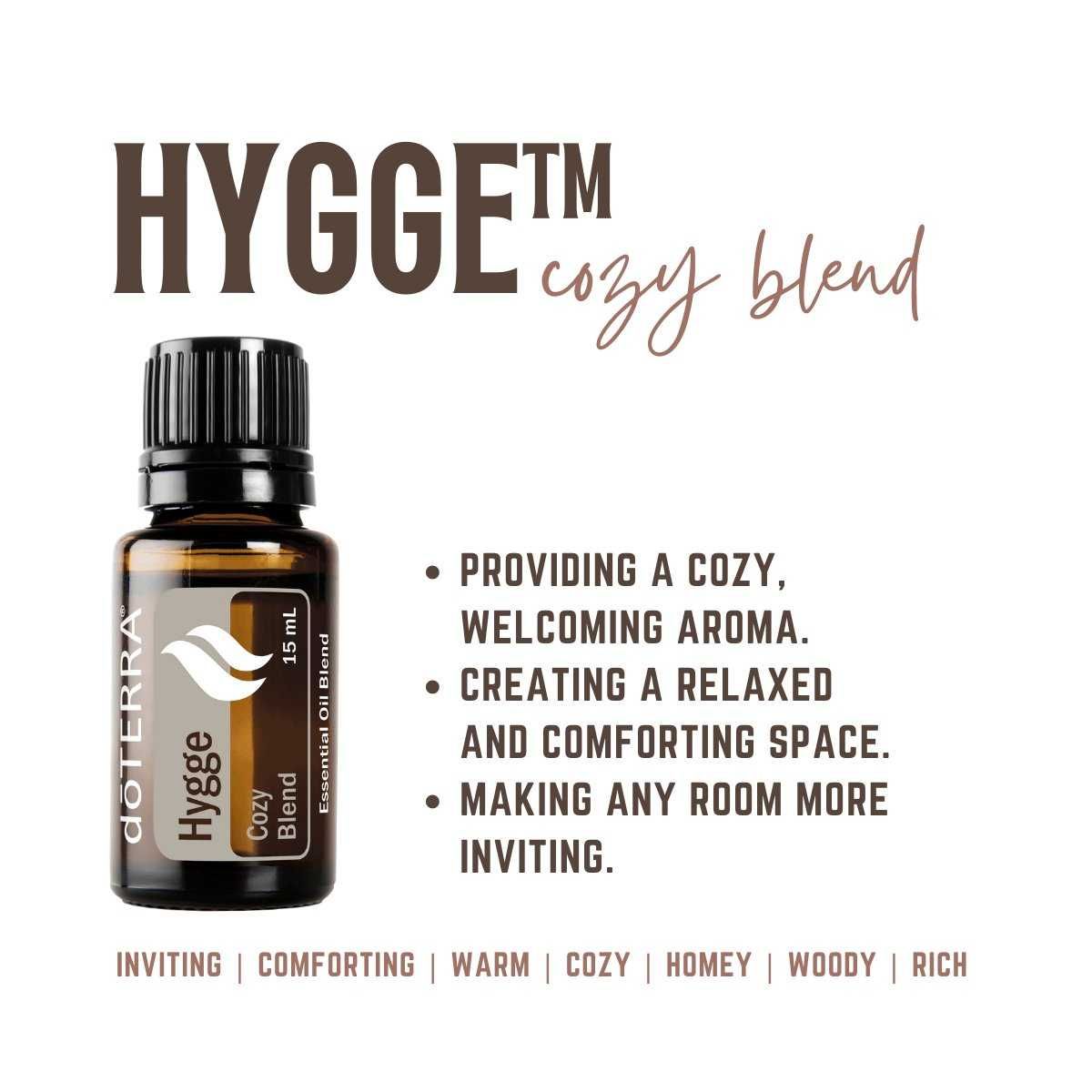 Етернично масло/ Бленд Дотерра/ Doterra Hygge 15 ml