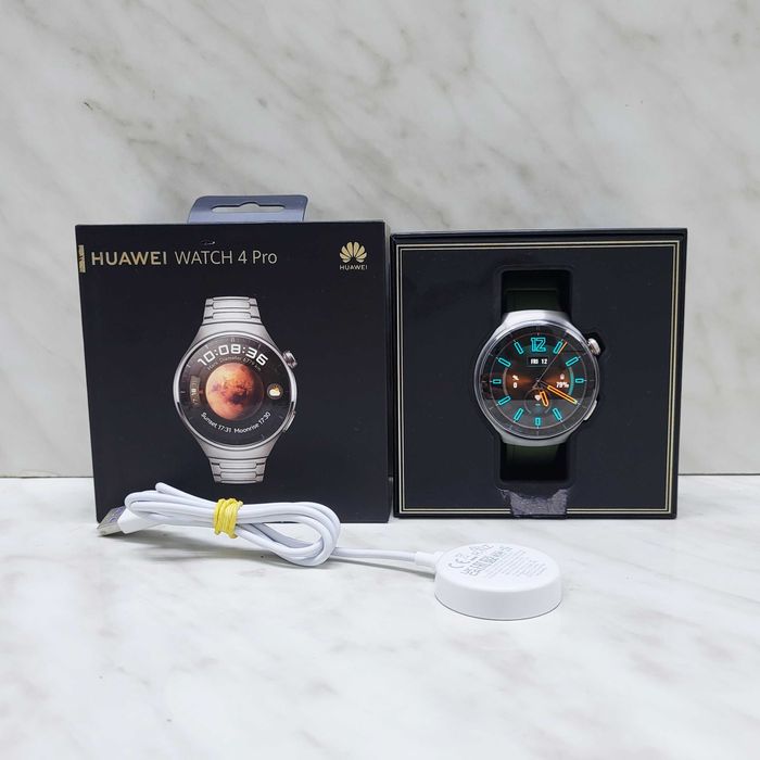 Smartwatch Huawei Watch 4 Pro LTE, GPS 48mm,Zeus Amanet Militari 32603