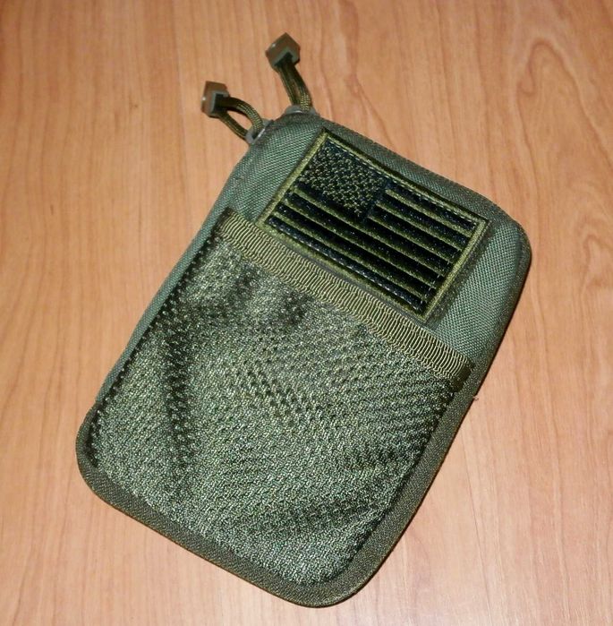 Buzunar tactic EDC - Condor Pocket Pouch US Flag Patch Olive nou