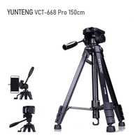 YUNTENG VCT-668 Pro 150cm – pазтегателен професионален статив