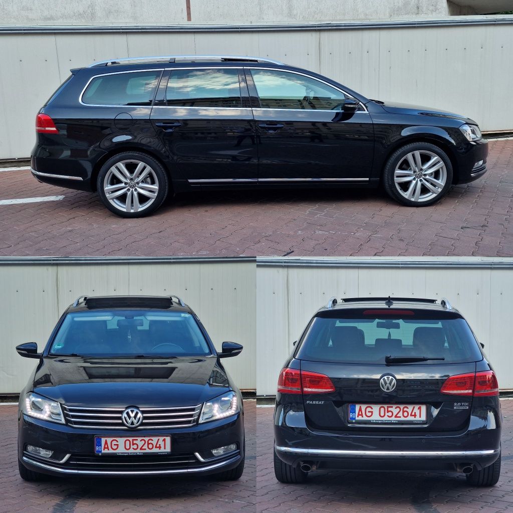 Vw Passat B7 Highline/ Ventilatie/ Piele Perforata/ Panoramic/ Keyless