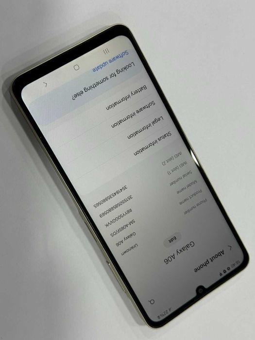 Samsung Galaxy A06 – 128GB / 6GB RAM – Gold