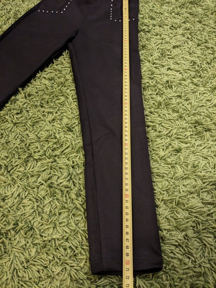 Pantaloni colanti scoala Zara 10 ani 140 cm