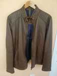 Geaca piele bărbati Massimo Dutti Xl