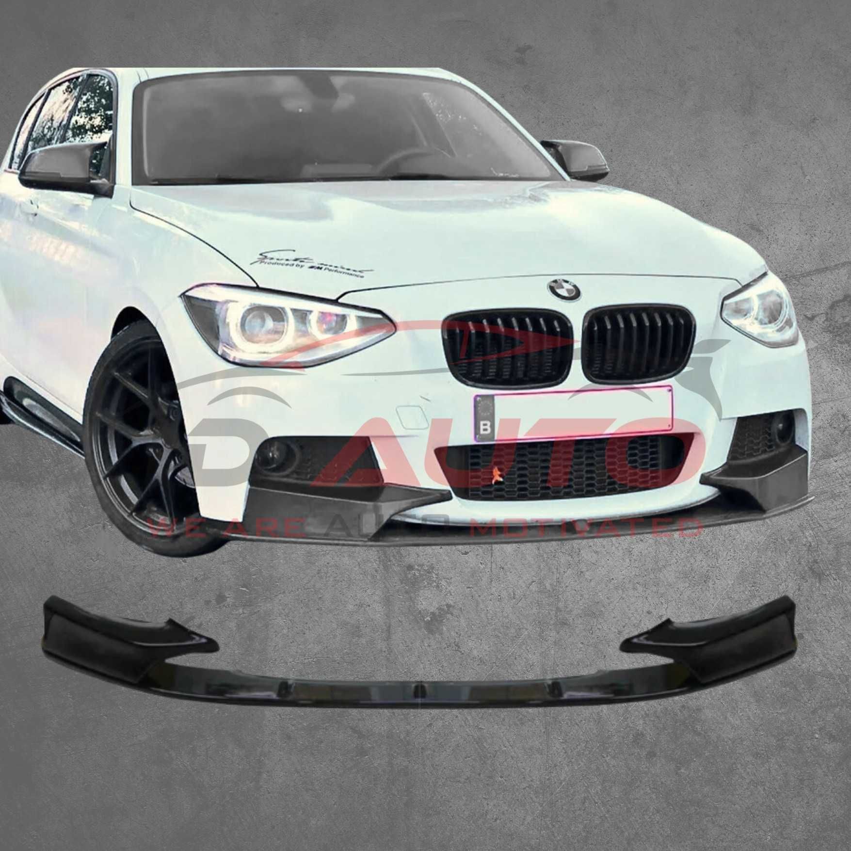 Лип Спойлер за Bmw F20 - М tech броня - бмв ф20 сплитери, тунинг нож