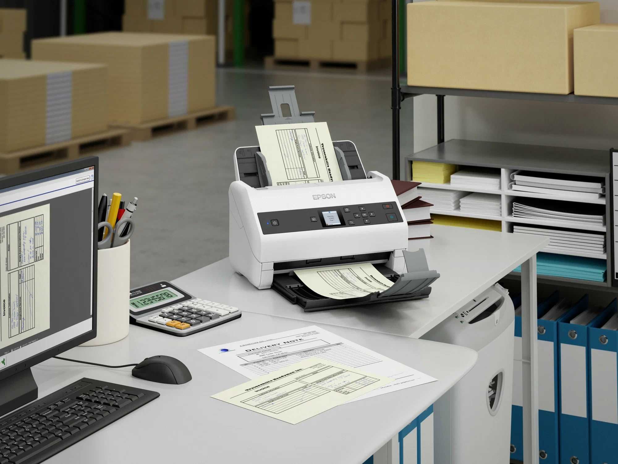 Сканер Epson WorkForce DS-970