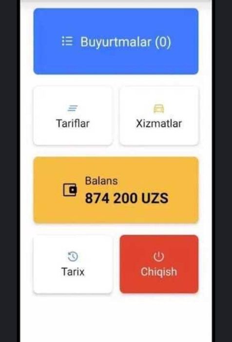 Tayyor taxi biznes