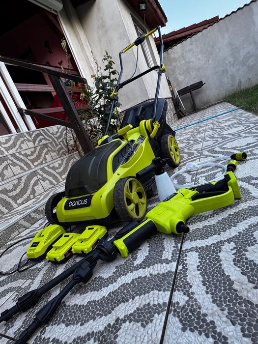 Mașina de tuns gazon Baricus, fără negociere