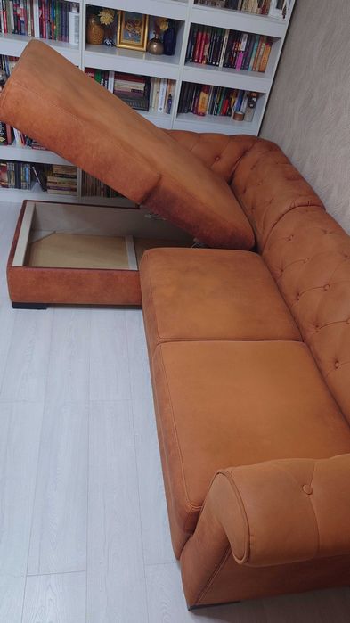 Avantajos, coltar si fotoliu Mobexpert, in stare excelenta!