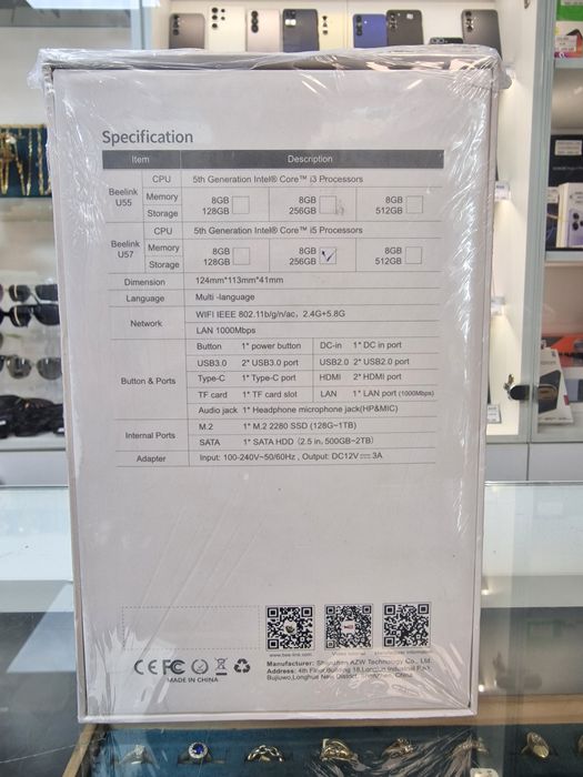 Amanet Vitan 107 / mini PC BeeLink