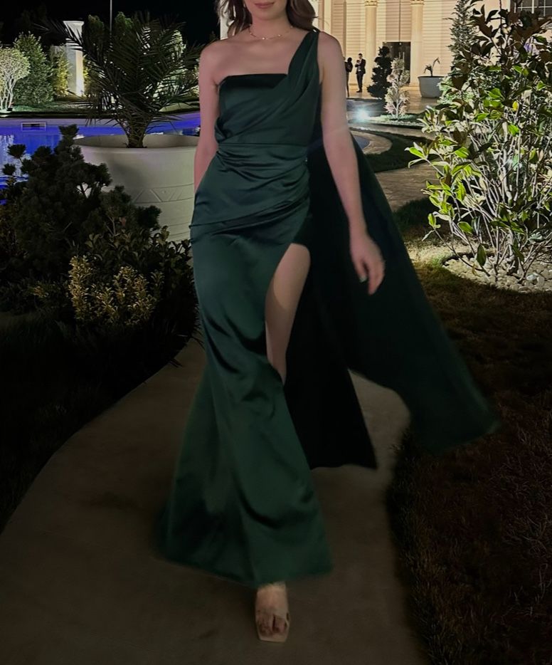 Rochie de seara verde smarald