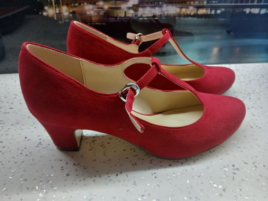 Дамски обувки Gaceland в бордо