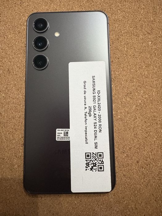 Samsung S921 Galaxy S24 dual sim 256 Gb ID-XXL2420