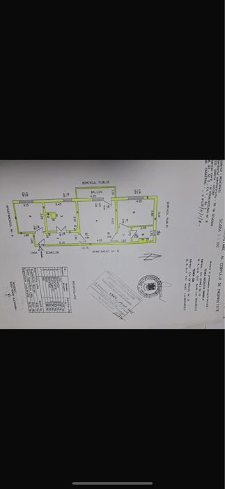 Apartament 3 camere Biserica De Carton