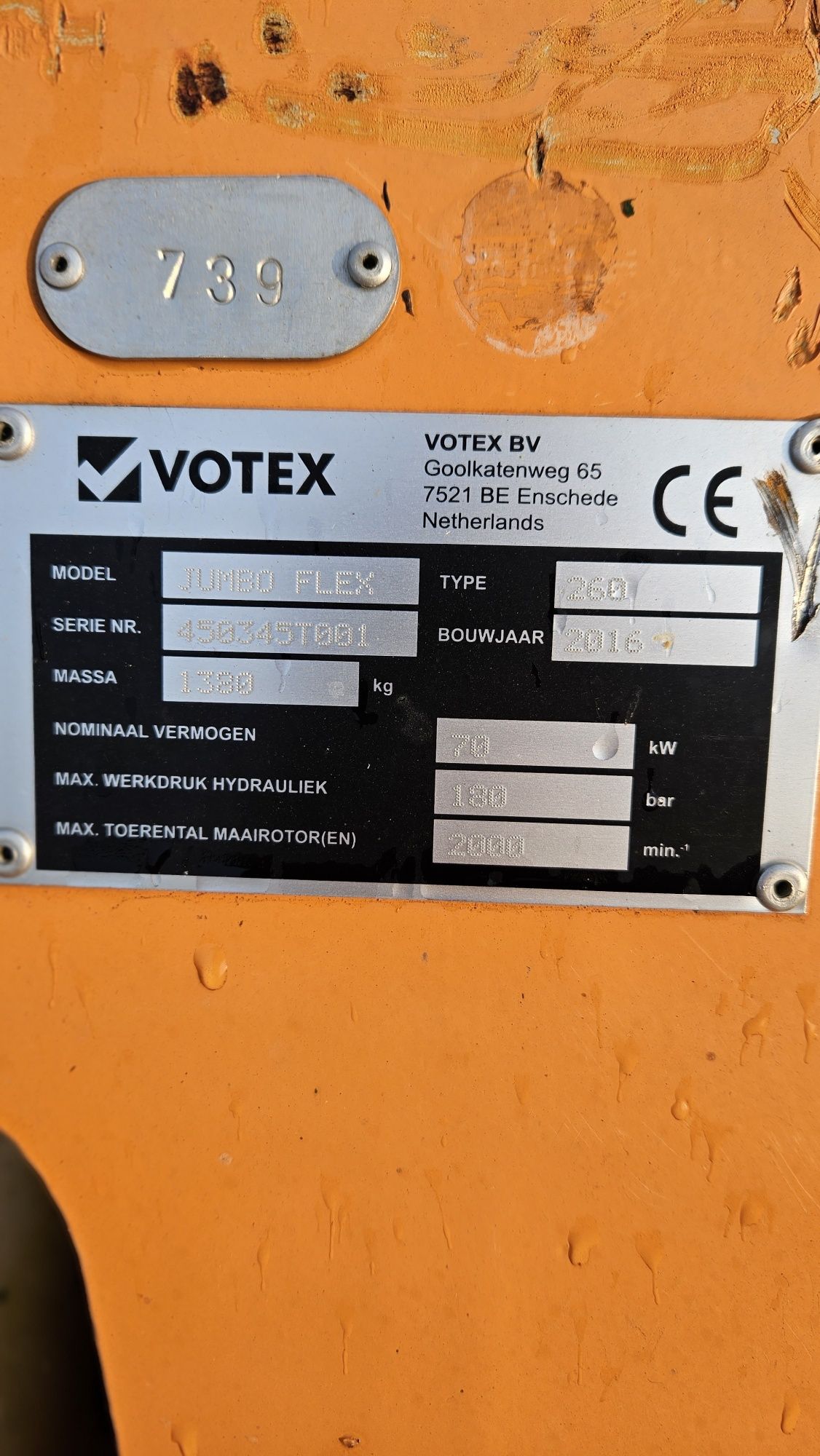 Tocatori VOTEX Jumbo Flex 260