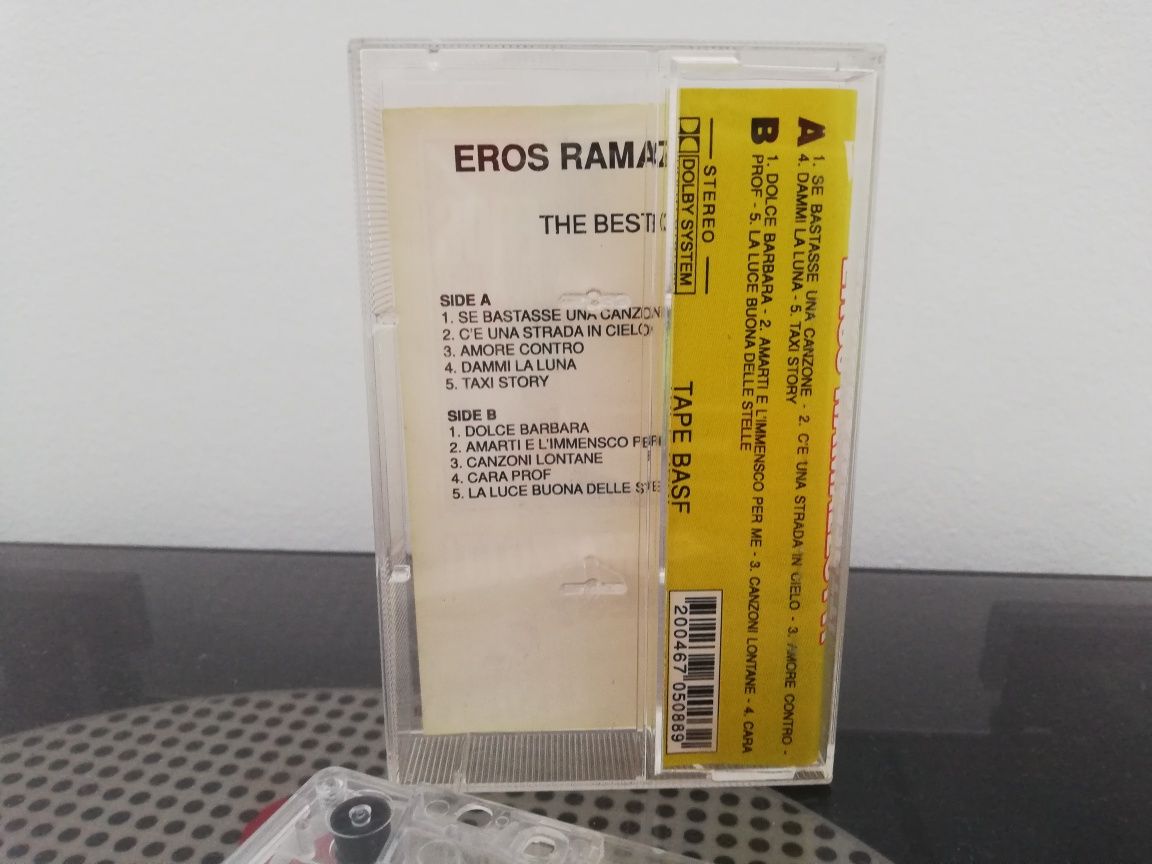 Caseta audio originala Eros Ramazzotti
