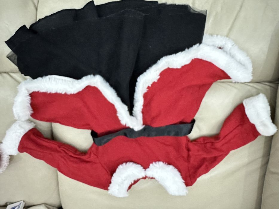 Коледна рокля 12-24 месеца. 80-86 размер