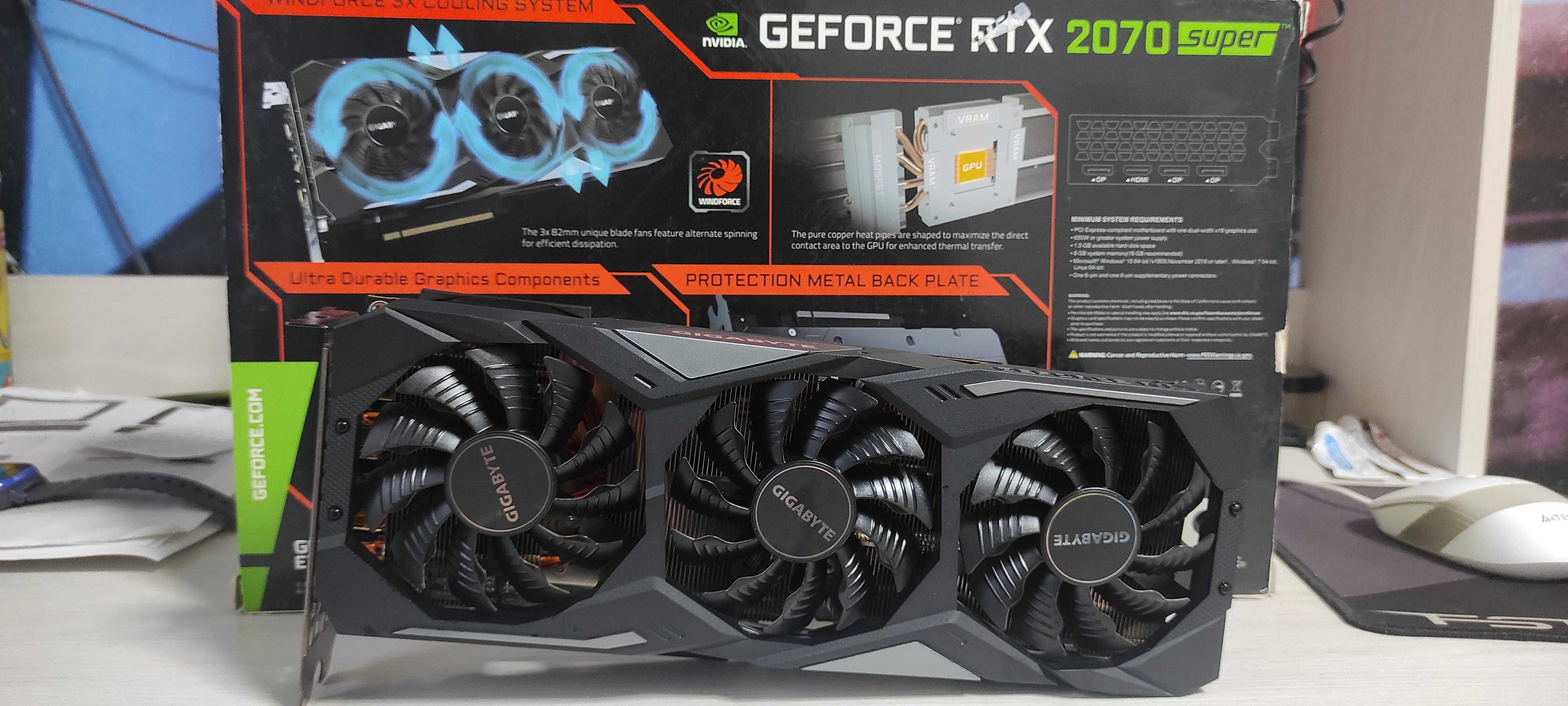 Видеокарта Geforce RTX 2070 Super 8 Gb