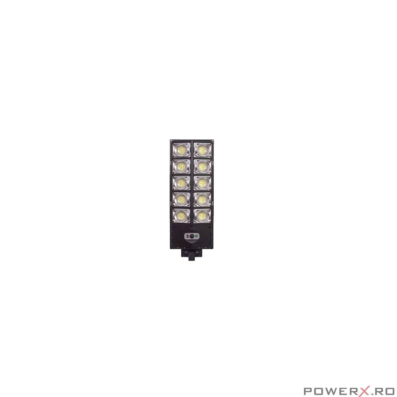 Lampa cu incarcare solara, pentru exterior, proiector 800 W 3000 lm,