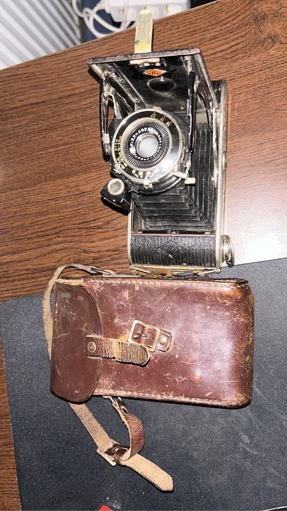 Aparat Foto AGFA Billy Compur - Al doilea Razboi Mondial + Husa