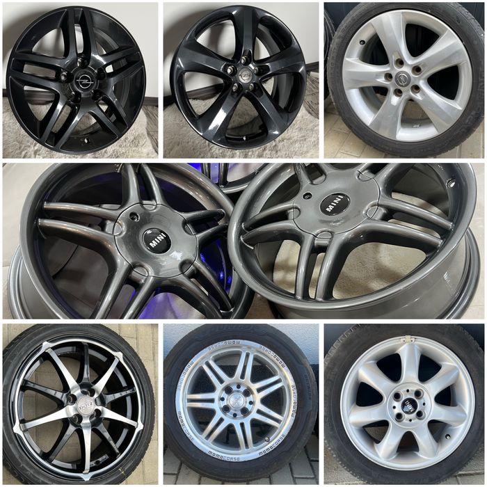 Jante Opel 5x110 R15 R16 R17 R19 5x115 4x100 Astra Vectra Cross