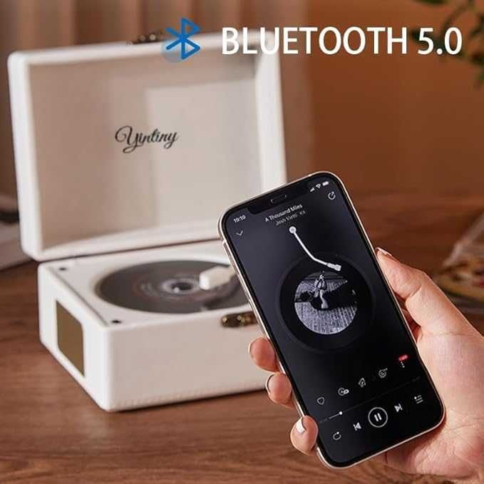 Винтидж CD плейър с високоговорител Yintiny